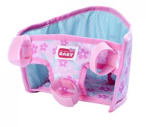 Велосипедное сиденье для куклы Simba New Born Baby Bike Seat, розовый цв.
