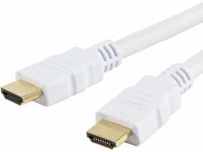Провод Techly HDMI - HDMI HDMI male, HDMI male, 2 м, белый цв.