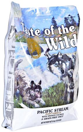 Sausā suņu barība Taste of the Wild Pacific Stream Puppy, zivs, 5.6 kg