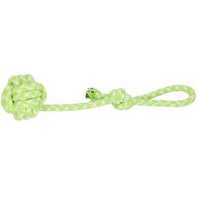 Игрушка для собаки, веревочный Springos PA0279, 38 см, зеленый цв.