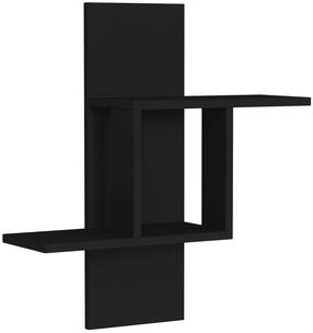 Sieninė lentyna Kalune Design Mill 776HMS1607, antracito sp., 70 cm x 64 cm x 20 cm