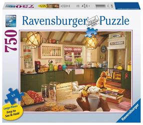 Puzle Ravensburger Cozy Kitchen 16942, 80 cm x 60 cm, 750 gab., daudzkrāsaina