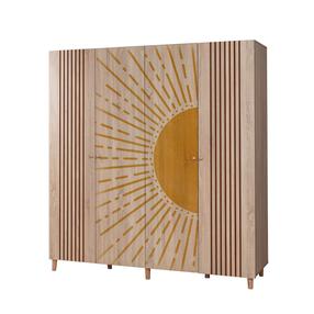 Шкаф Kalune Design Loni 4 971, коричневый цв., 52 см x 180 см x 192 см