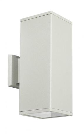 Āra sienas lampa Su-Ma Adela, 60W, E27, IP54, sudraba krās., 12 cm x 30 cm