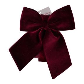 Kalėdinė dekoracija Decoris Door Bow AWR417330, 42 cm, bordo sp.