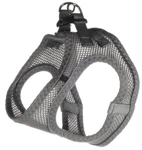Petnešos šunims Flamingo Step & Go Bento, pilka sp., 240 - 250 mm x 2 mm, XXS