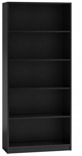 Pastatoma lentyna Onyx Shelf Unit, juoda sp., 182 cm x 30 cm x 60 cm