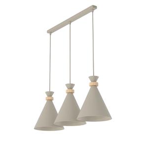 Lampa griesti Emibig Zero, E27, 3 x 15 W, bēša krās. / bēša krās.