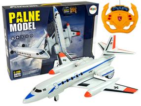  Rc lennuk Lean Toys C-140B, valge v.