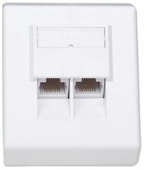 Mova Intellinet Cat.6, 65 x 33 mm, balta sp.