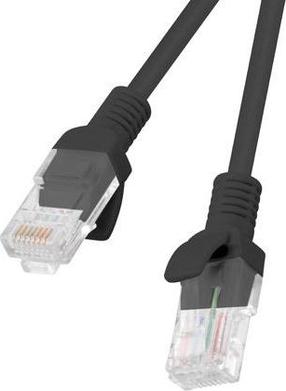 Сетевой кабель Lanberg PCU5-20CC-0025-BK RJ-45, RJ-45, 1 м, черный цв.