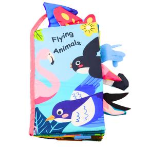 Bērnu aktivitāšu grāmatiņa Lean Toys Birds, 21 cm, daudzkrāsaina