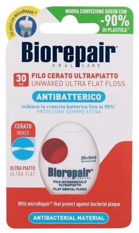 Dantų siūlas Biorepair Unwaxed Ultra Flat, 30 m