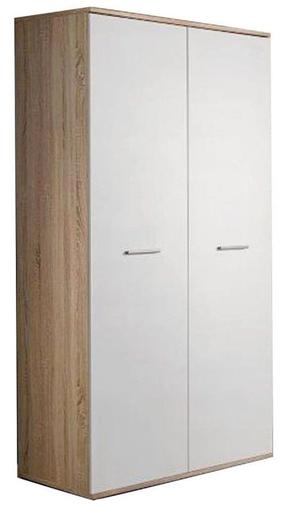 Riidekapp ASM Dino 2D, tamm v., 90 cm x 55 cm x 191 cm