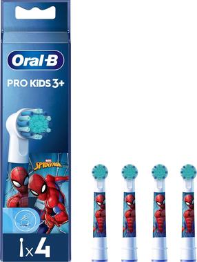 Щётка электрической зубной щётки Braun Pro Kids, белый цв., 4 шт.