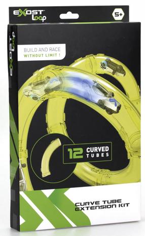 Trasos dalys Exost Curve Tube Extention Kit, geltona sp./žalia sp.