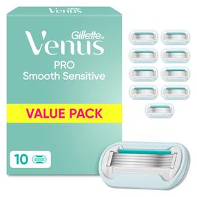 Skutimosi peiliukas Gillette Venus Deluxe Smooth Sensitive Rosegold, 10 vnt
