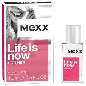 Туалетная вода Mexx Life Is Now For Her Women, 15 мл
