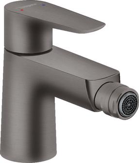 Смеситель для биде Hansgrohe Talis E Brushed Black Chrome, темно-серый цв.
