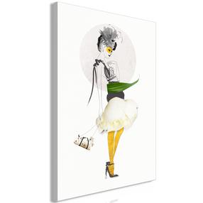 Reprodukcija Artgeist Yellow Stocking KR33, 40 cm x 60 cm