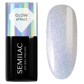 Gēla laka Semilac 986 Milky Blue Glow, 7 ml