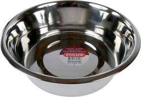 Bļoda dzīvniekam Zolux Inox, 2.8 l, 25 cm x 25 cm, sudraba krās.