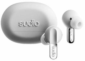 Bezvadu austiņas Sudio N3 Pro N3PROWHT, balta krās.