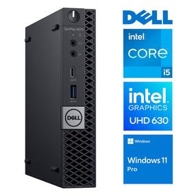 Statsionaarne arvuti Dell RM87197, taastatud Intel Core i5-9500T, DDR4 8 GB, SSD 512 GB, Intel UHD Graphics 630 Dynamic, Windows 11 Pro OptiPlex 5070 Micro