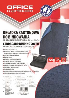 Папка-скоросшиватель Q-Connect 11KF20232511, A4, темно-синий цв.