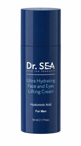 Крем для лица Dr. Sea Ultra Hydrating Face & Eyes Lifting Cream for Men, 50 мл