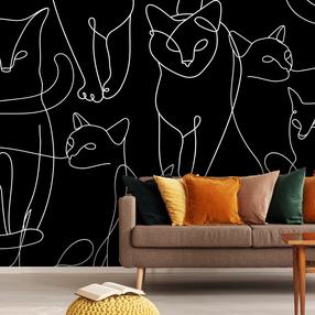 Fototapetas Artgeist Cat Habits, 175 cm x 250 cm
