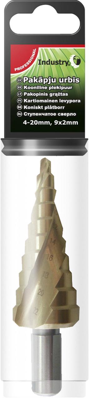 Urbis Industry, koks/tērauds/nerūsējošais tērauds, hss, sešstūris, 4 mm x 3 cm