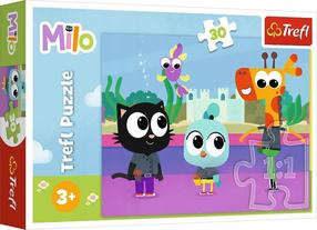 Пазл Trefl Milo The Kitten 18310, 20 см x 27 см, 30 шт., многоцветный