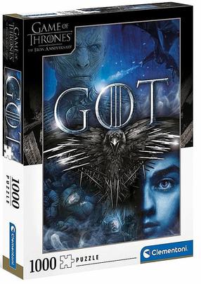 Пазл Clementoni Game of the Thrones, 69 см x 50 см, 1000 шт., многоцветный