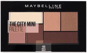 Acu ēnas Maybelline The City Mini, 6 g, daudzkrāsaina 480 matte about town