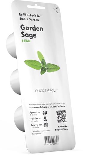 Išmanios daigyklos sėklos Click & Grow, šalavijai, 40 g, 3 vnt.