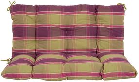 Āra krēsla spilvens Patio Frigiliana B009-08SB, rozā krās./violeta krās./zaļa krās., 100 x 100 cm