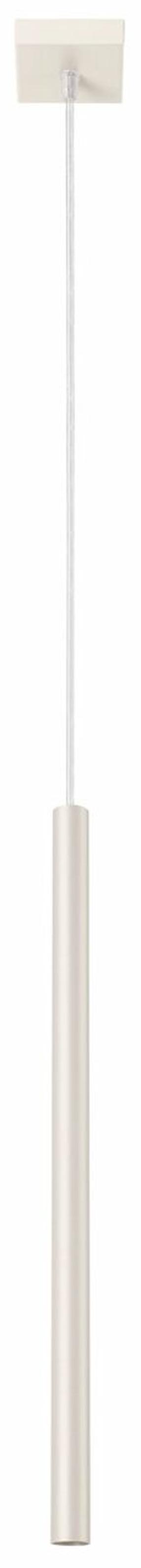 Šviestuvas lubų Sollux Pastelo 1, G9, 1 x 8 W, smėlio sp. / smėlio sp.