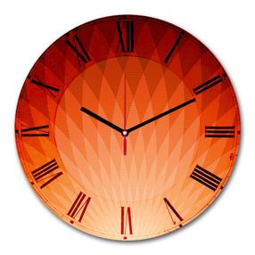 Kellaaeg Wallity 3030MS-022, punane v./oranž v., 30 cm x 30 cm, 30 cm