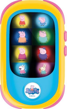 Развивающая игра Lisciani Peppa Pig Baby Smartphone, многоцветный
