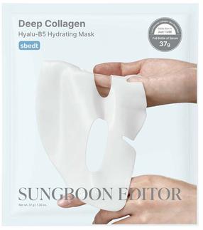 Veido kaukė Sungboon Editor Deep Collagen Hyalu-B5 Hydrating, 37 g