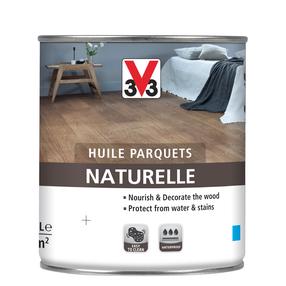 Eļļa grīdai V33 Parquet, pelēka krās., 0.75 l