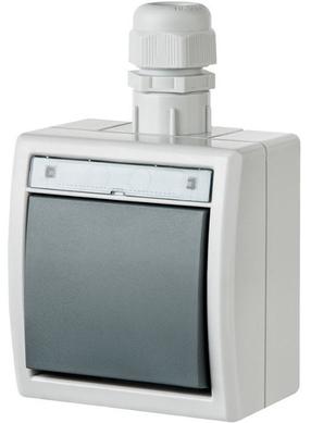 Perjungiklis Elektro-Plast Aquant1201-65,antracito/pilka s.