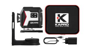 Ristlaseri lood Kapro 933G Nucleo Mini 3D, 360 °, roheline