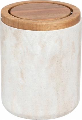 Šiukšliadėžė 5five Simply Smart Come, ruda sp./balta sp., 1.5 l, 15.8 cm x 11.9 cm