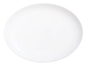 Serviravimo lėkštė Luminarc Diwali, 33 cm x 3.6 cm, 25 cm, Balta sp.
