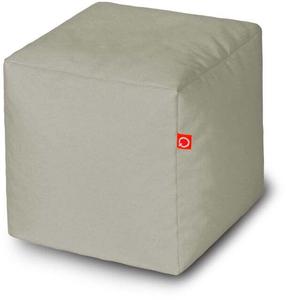 Кресло-мешок Cube 25 Silver Pop Fit, светло-серый цв.