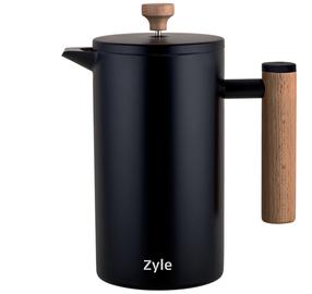 Kavinukas French Press Zyle ZY613CF, 1 l, juoda sp.