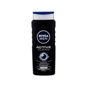 Kūno prausimosi želė Nivea men active clean, 500 ml