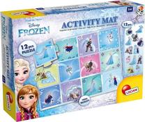 Kilimėlis kūdikiams - dėlionė Lisciani Frozen 304-68029, 50 cm x 70 cm, 12 vnt, įvairių spalvų